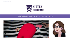 Desktop Screenshot of kittenboheme.com